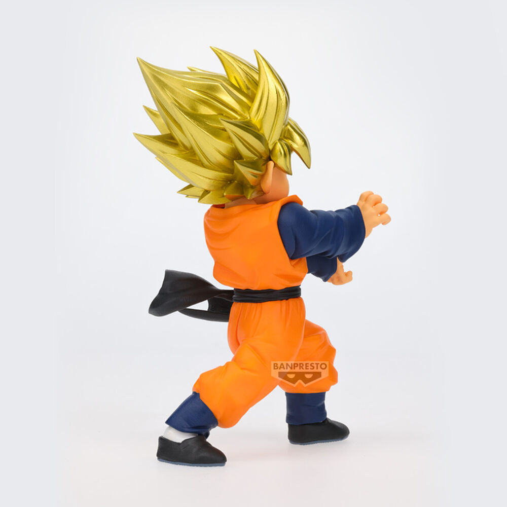 Figura de Son Goten Super Saiyan de Dragon Ball Super en pose de combate - 4