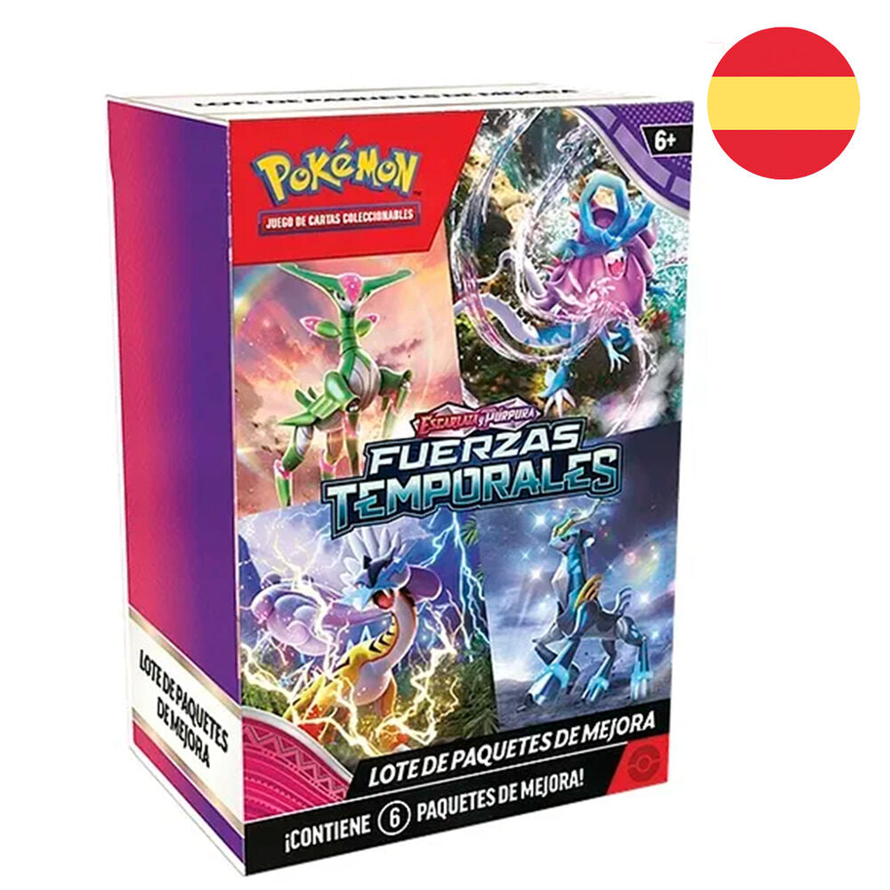 Booster Bundle Pokémon Fuerzas Temporales con 6 paquetes de mejora