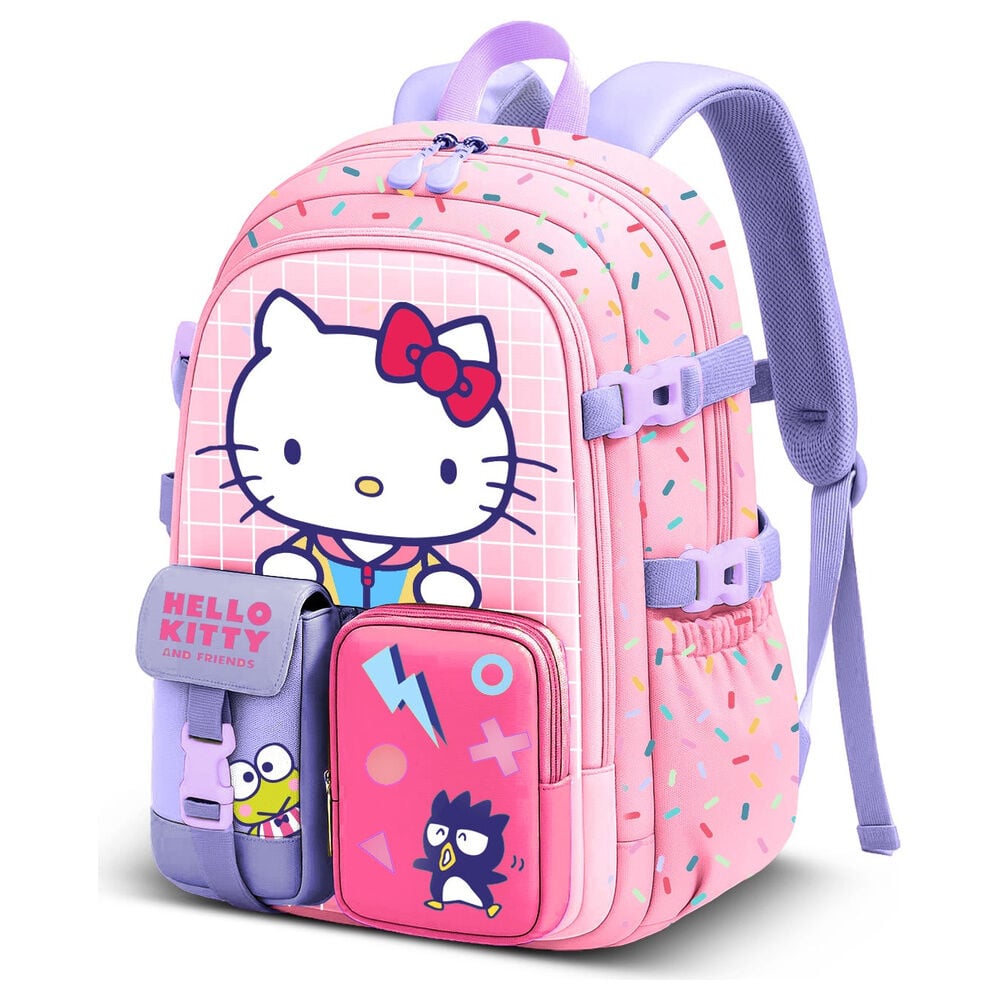 Mochila rosa Hello Kitty and Friends de 40 cm