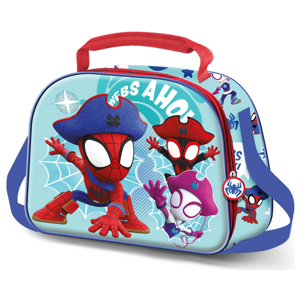 Bolsa portameriendas 3D Spidey Marvel Pirates