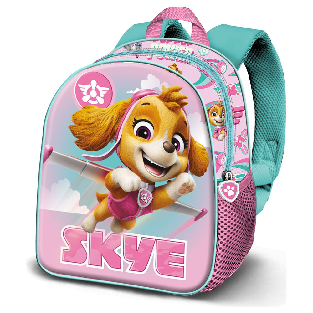 Mochila 3D rosa y turquesa de Skye de Paw Patrol