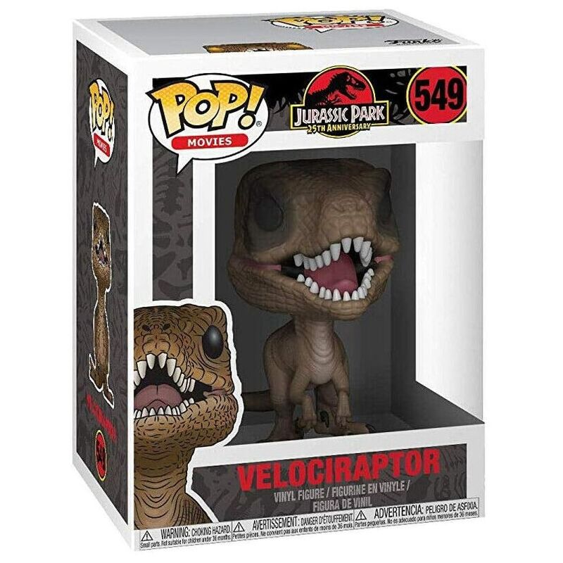 Figura Funko POP de un Velociraptor de Jurassic Park - 2