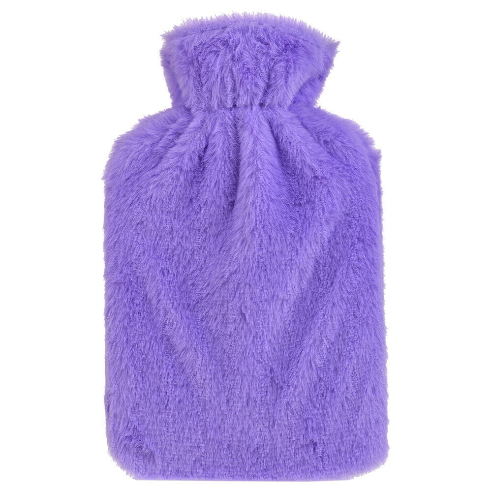 Bolsa de agua caliente TAKE CARE de unicornio con funda morada de franela - 5