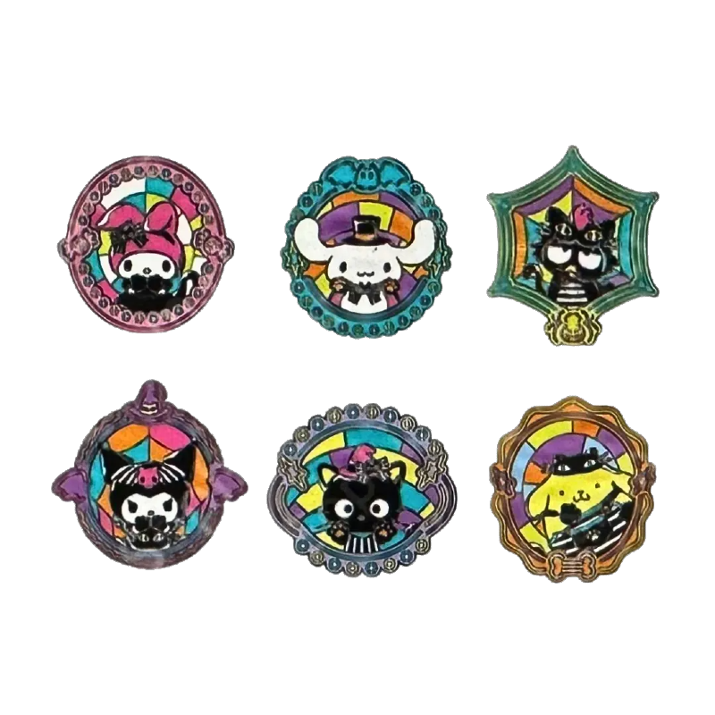 Pins de esmalte blind box de Halloween de Hello Kitty and Friends Loungefly