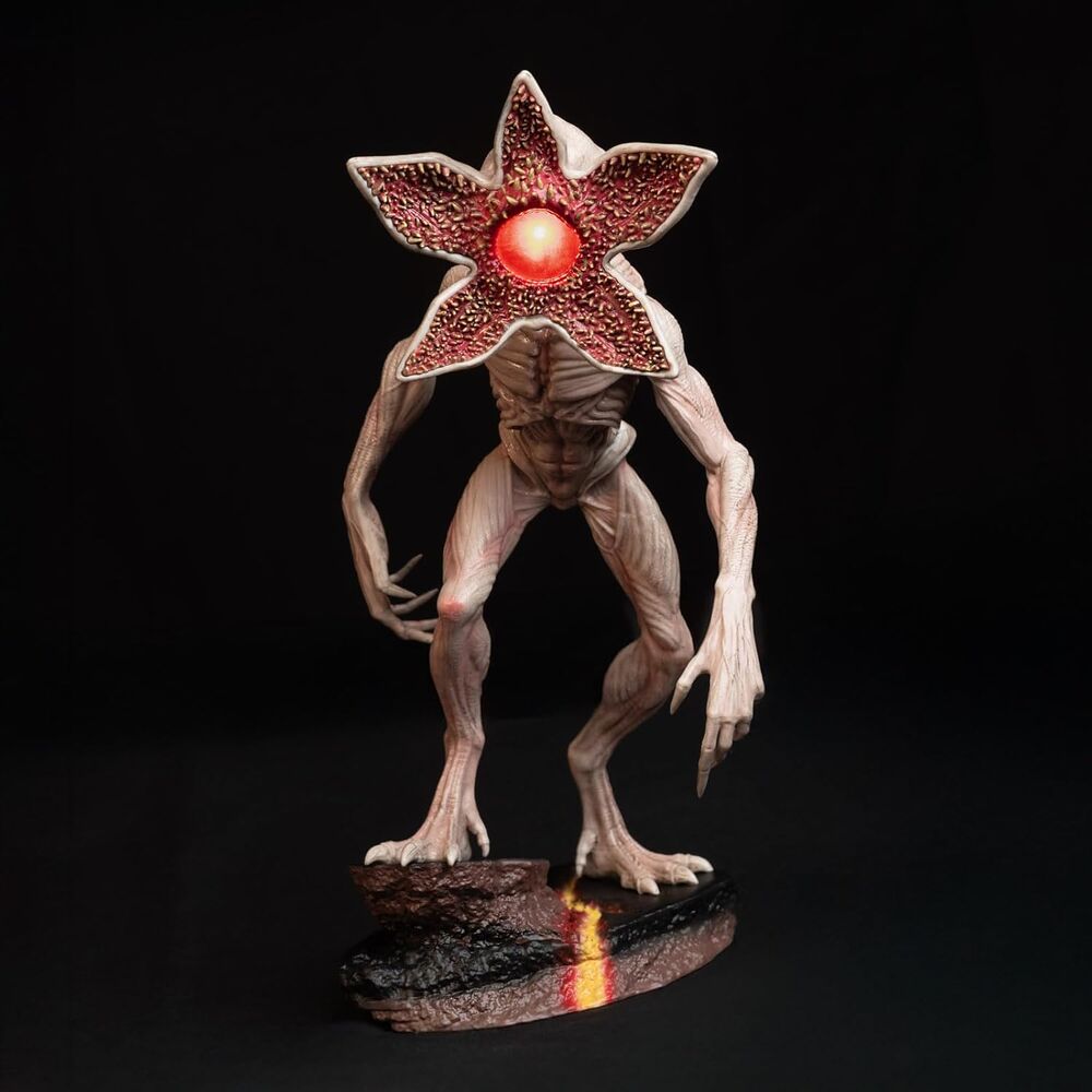 Lámpara 3D del Demogorgon de Stranger Things con luz roja - 6
