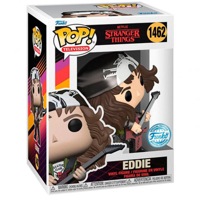 Figura Funko POP de Eddie de Stranger Things con guitarra - 2