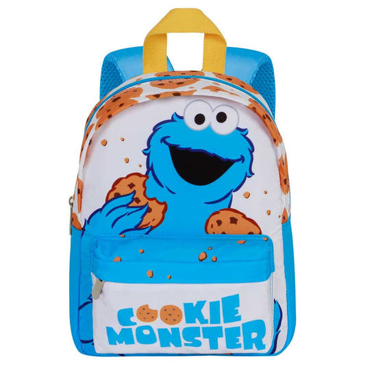Mochila azul del Monstruo de las Galletas de Barrio Sésamo - 2