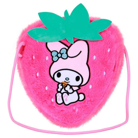 Bolso rosa con forma de fresa y diseño de My Melody - 2