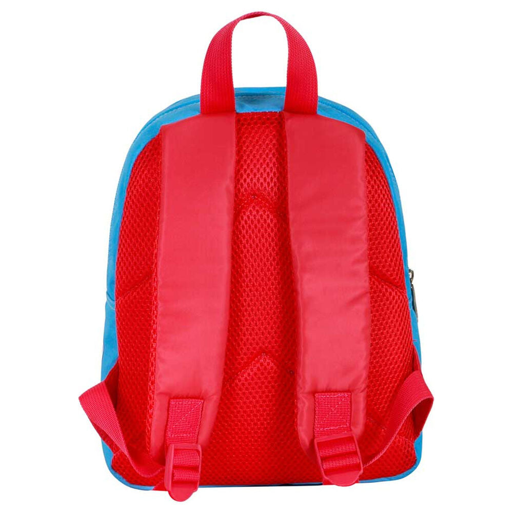 Mochila azul de Los Vengadores Marvel con Hulk, Iron Man y Capitán América - 3