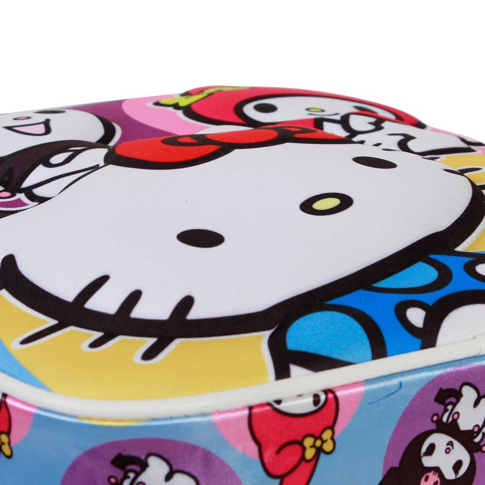 Mochila 3D Hello Kitty and Friends con Hello Kitty, My Melody y Kuromi - 4