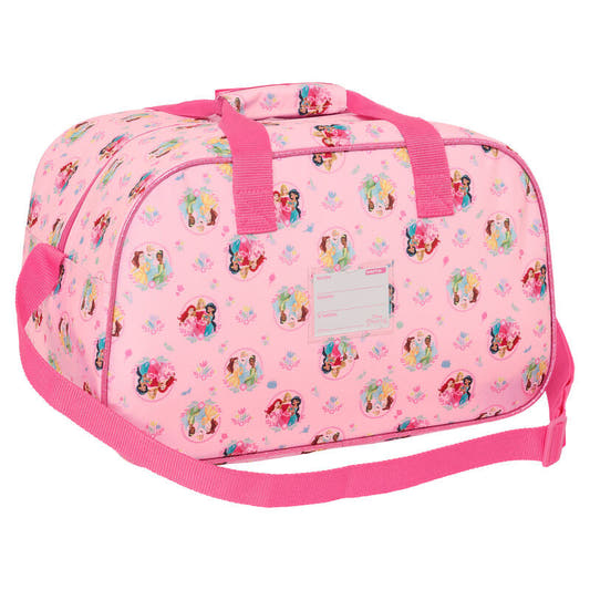 Bolsa de deporte rosa Princesas Disney con bolsillo frontal - 2