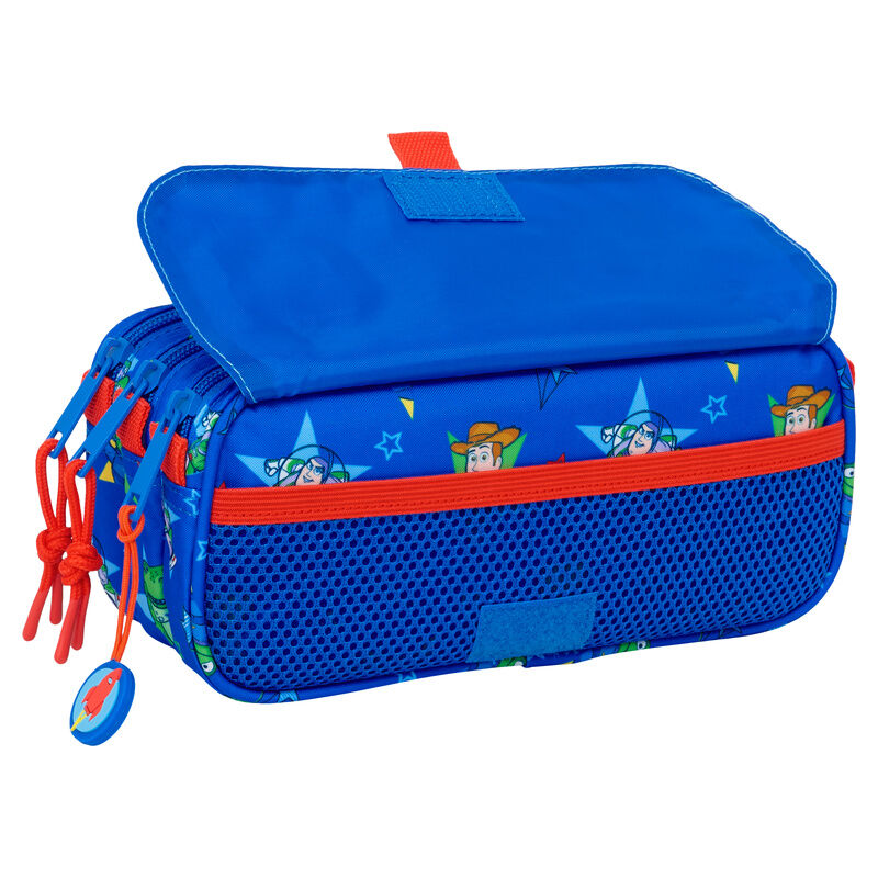 Portatodo triple azul de Toy Story con Buzz Lightyear y Woody - 4