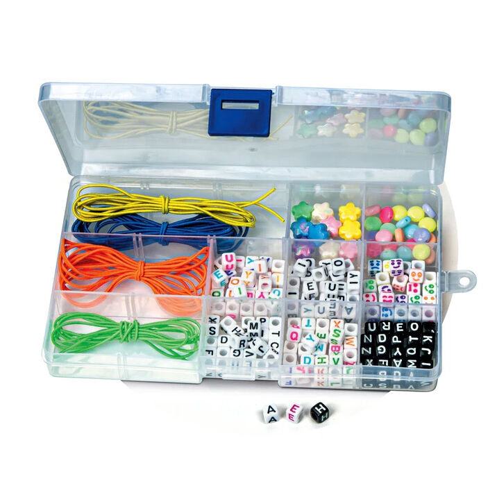 Set Clementoni Crazy Chic para crear pulseras con letras y mensajes - 2