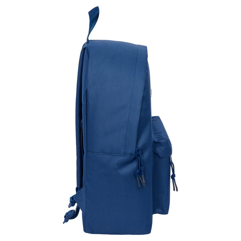 Mochila azul marino de Super Mario Bros con bolsillo frontal - 3