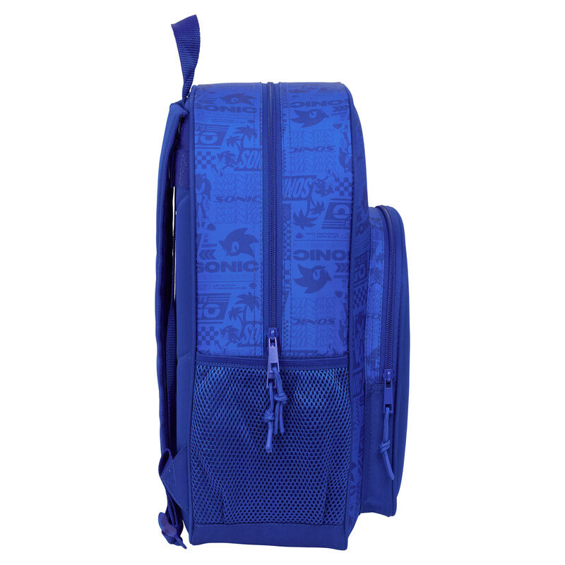 Mochila azul de Sonic the Hedgehog de 42 cm - 3