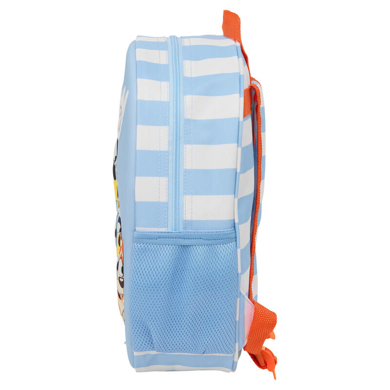 Mochila 3D LED de Bluey azul con personajes - 3