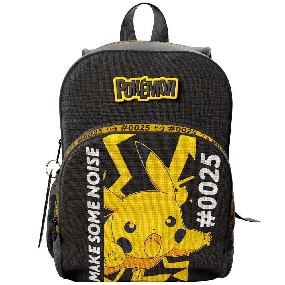 Mochila negra y amarilla de Pikachu Pokémon Twilight Champions