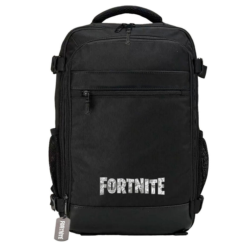 Mochila negra Fortnite Where We Droppin de 41 cm