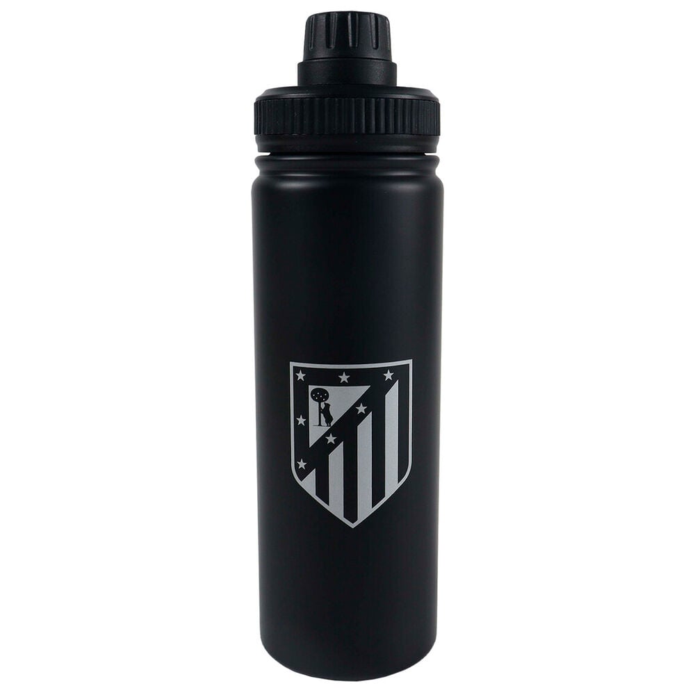 Botella negra de acero inoxidable del Atlético de Madrid de 750 ml