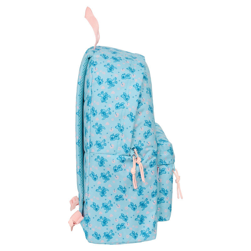 Mochila azul de Stitch Disney con bolsillo frontal - 3
