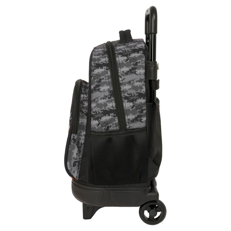 Trolley escolar Dragon Ball SAFTA con mochila negra y diseño de Goku - 3