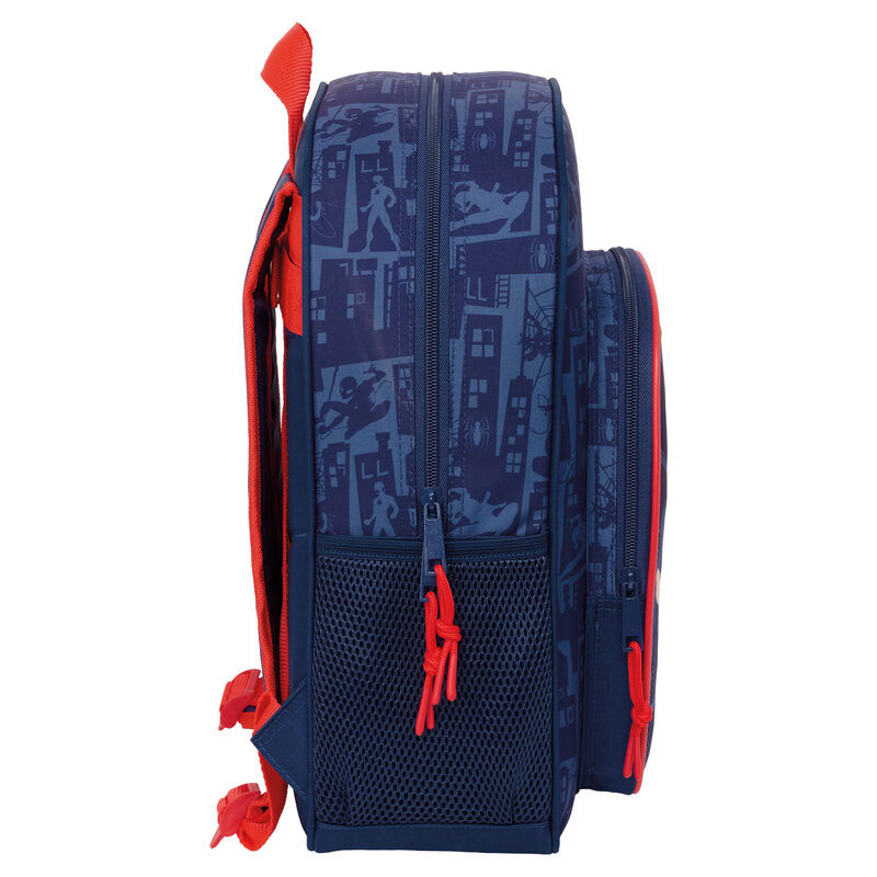 Mochila Spider-Man Marvel azul marino de 38 cm - 4