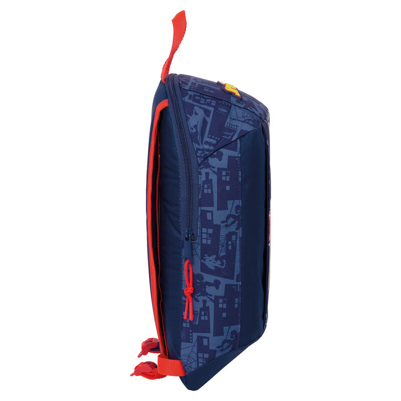 Mochila azul marino y roja de Spider-Man Marvel SAFTA - 4