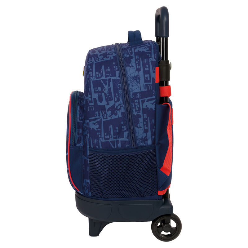 Trolley escolar Spider-Man Marvel azul marino con mochila extraíble - 4