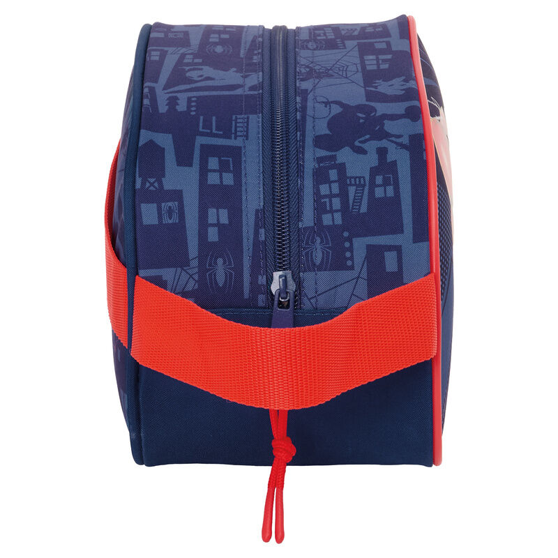 Neceser azul de Spider-Man Marvel con asa lateral y cremallera - 3
