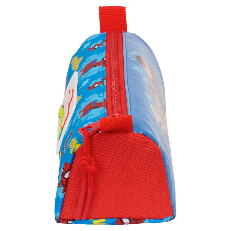 Portatodo azul de Spidey Marvel con cremallera roja - 3