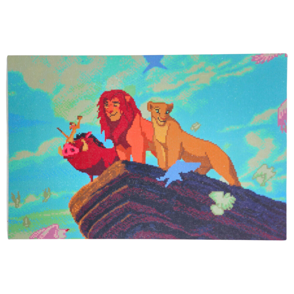 Caja de pintura con diamantes de El Rey León Disney CANENCO - 2