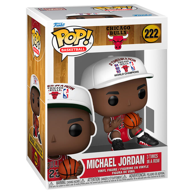 Figura Funko POP! de Michael Jordan con uniforme de Chicago Bulls y balón - 2