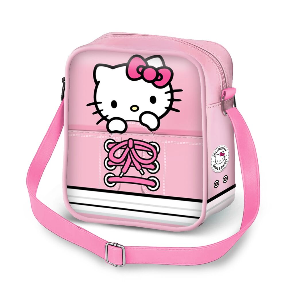 Bandolera rosa Sneaker de Hello Kitty con correa ajustable