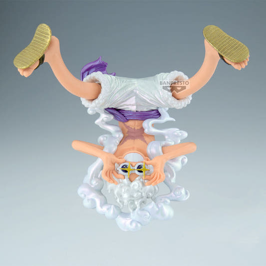 Figura de Monkey D. Luffy Gear 5 de One Piece en pose invertida - 2