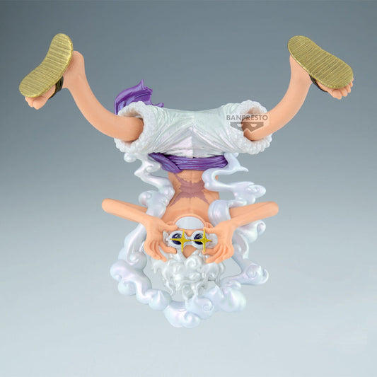 Figura de Monkey D. Luffy Gear 5 de One Piece en pose invertida - 2