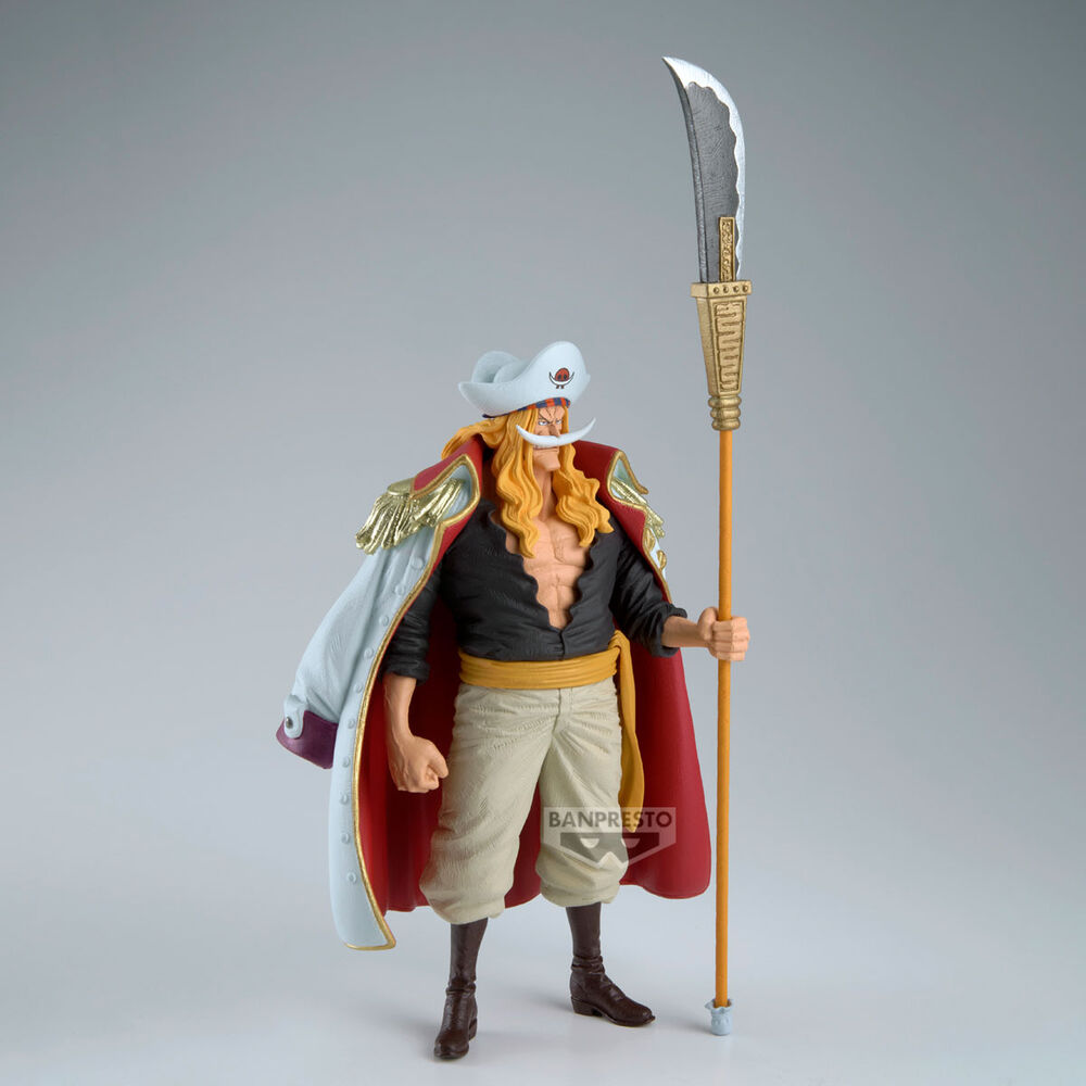 Figura de Edward Newgate de One Piece con capa y arma de asta - 3