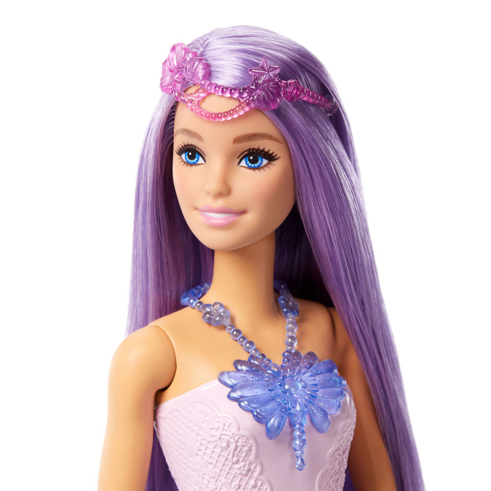 Muñeca Barbie Fantasía con cola de sirena, alas y accesorios - 5