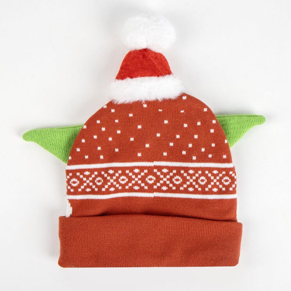 Gorro navideño de Grogu de The Mandalorian con gorro de Papá Noel - 2