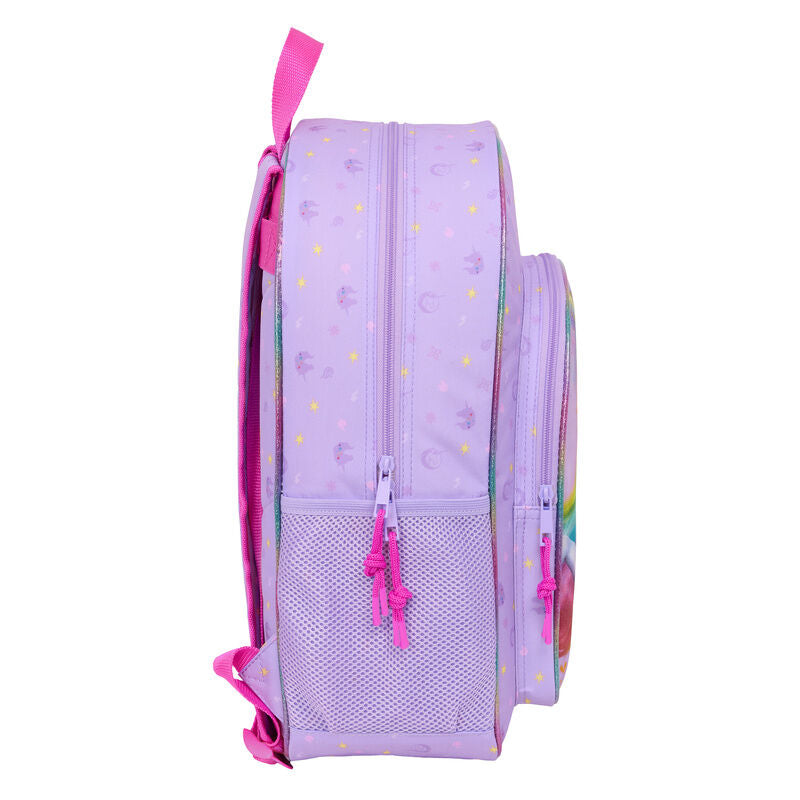 Mochila lavanda SAFTA Unicorn Academy con unicornio y personaje - 3