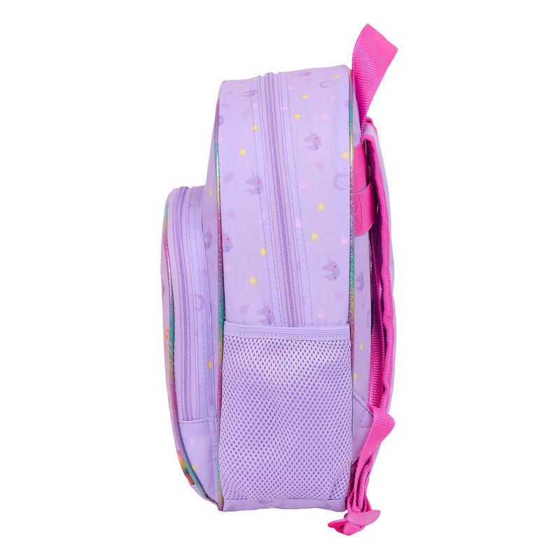 Mochila lila SAFTA Unicorn Academy con unicornio - 3