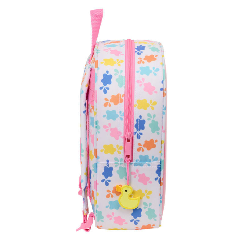 Mochila rosa Peppa Pig Baby Pig con estampado floral - 3
