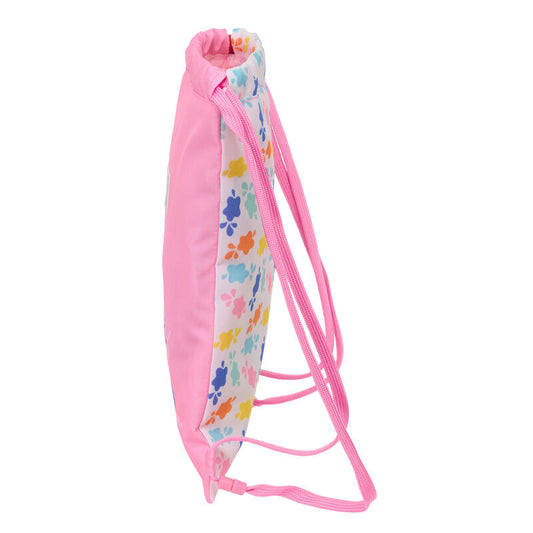 Saco rosa Peppa Pig Baby Pig con cordones - 3