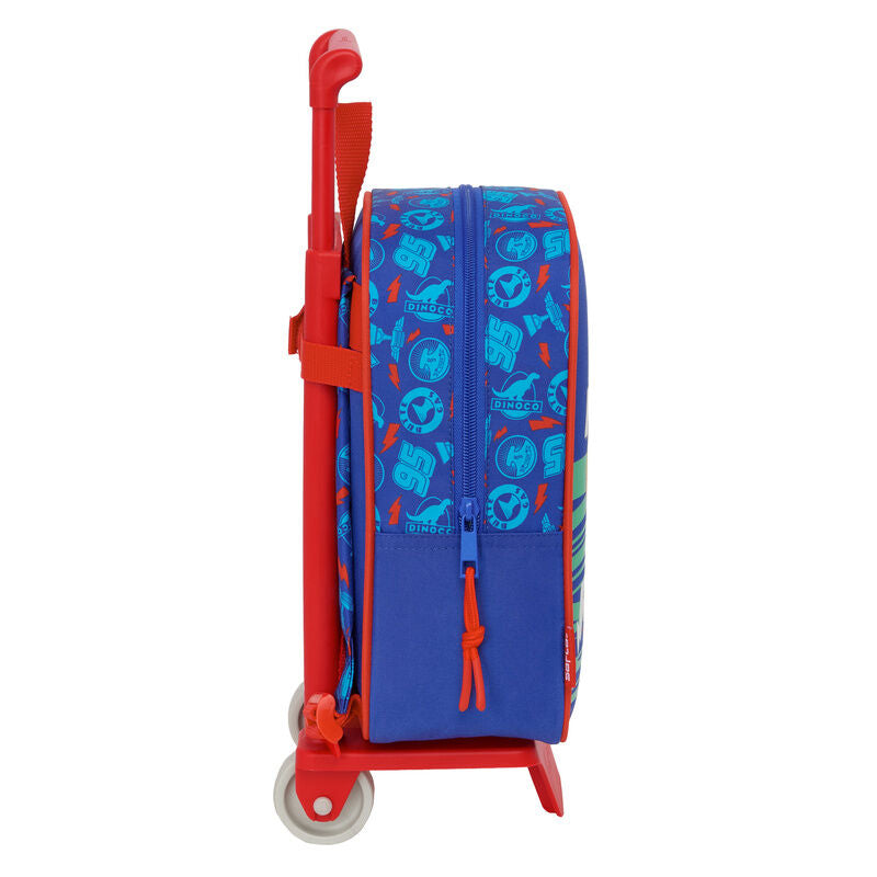 Trolley escolar SAFTA Cars Disney Pixar azul con Rayo McQueen y Mate - 3