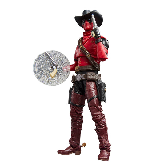 Figura articulada Cowboypool de Deadpool de 15 cm con sombrero y escudo - 4