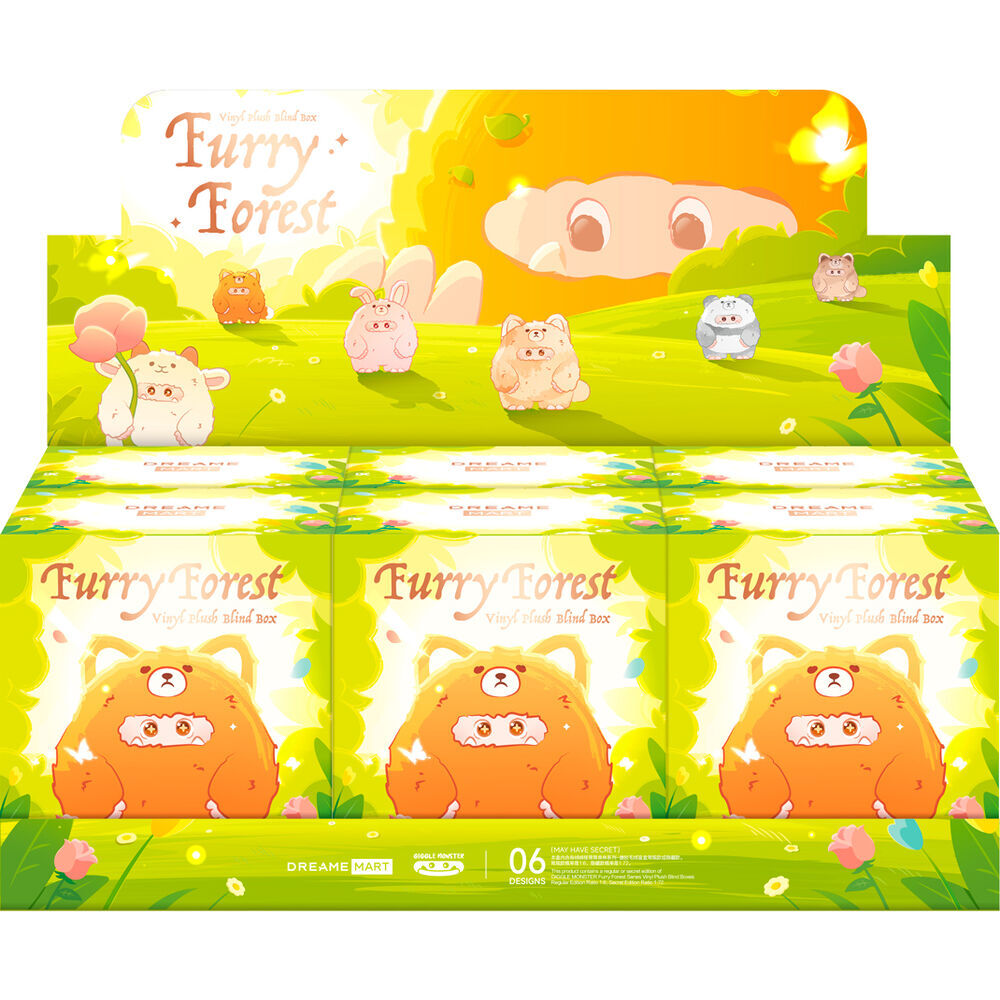 Muñecos sorpresa OHKU Giggle Monster Bosque Peludo con anilla - 10