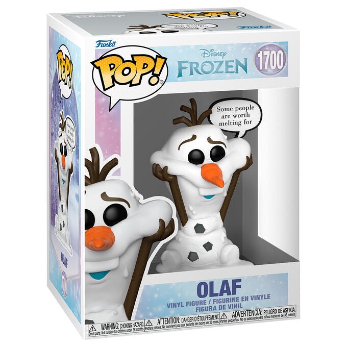 Figura Funko POP! de Olaf de Disney Frozen con bocadillo - 2