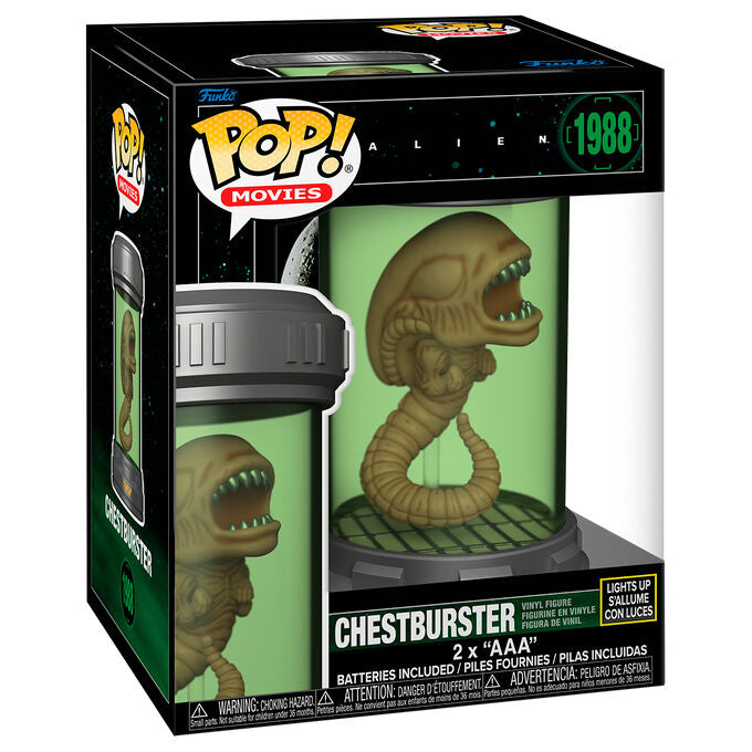 Figura Funko POP Premium Alien Xenomorph en cápsula cilíndrica - 3