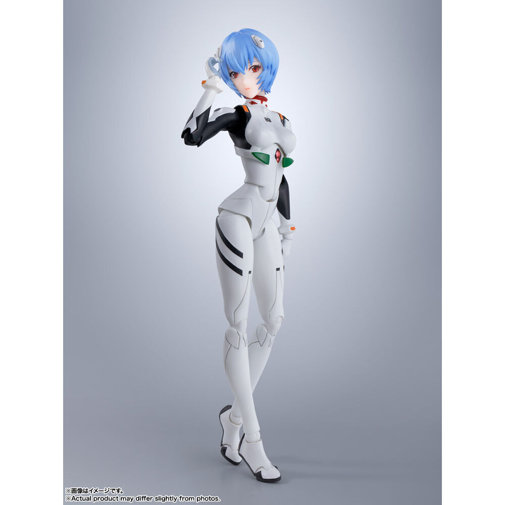 Figura articulada S.H.Figuarts de Rei Ayanami con traje blanco - 7