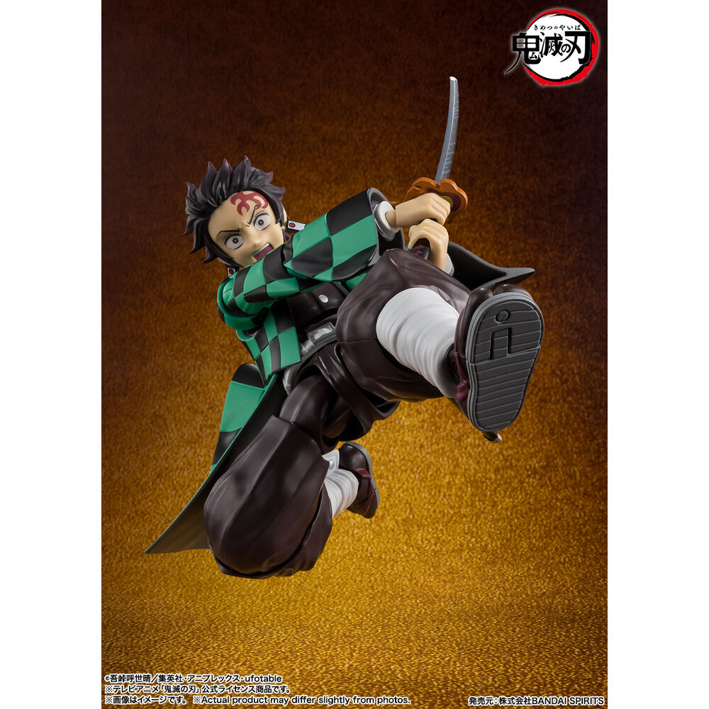 Figura articulada S.H. Figuarts de Tanjiro Kamado con espada - 8