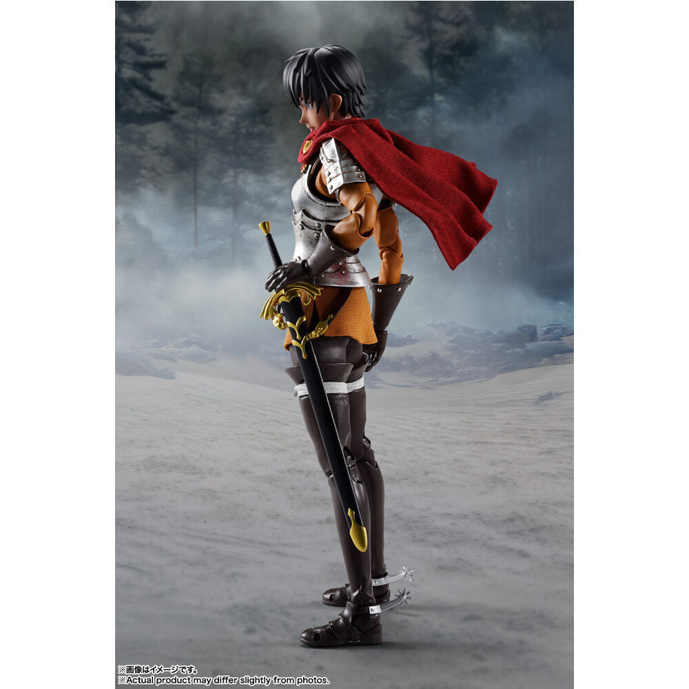 Figura S.H.Figuarts de Casca de Berserk con capa roja y espada - 8